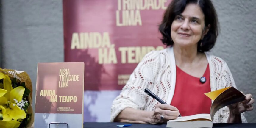 nisia-trindade-lanca-livro-sobre-bastidores-da-covid-19